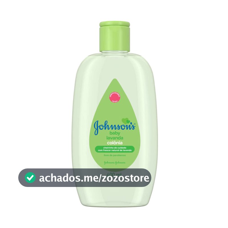 Colônia Refrescante Johnson's Baby, Lavanda, 400ml