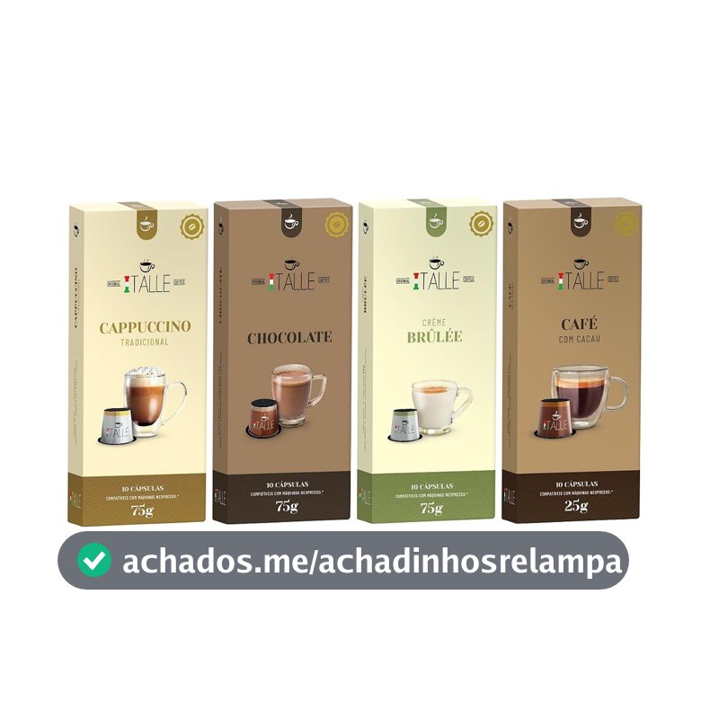 Cápsulas Nespresso Cappuccino Chocolate Brulee 40 Unid