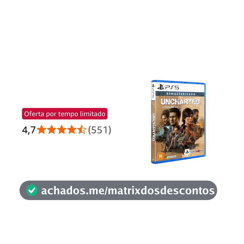 Uncharted: Coleção Legado Dos Ladrões - PlayStation 5