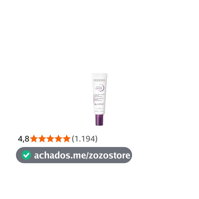 BIODERMA Creme Ultra-Reparador Calmante Cicabio Crème+ 20ml
