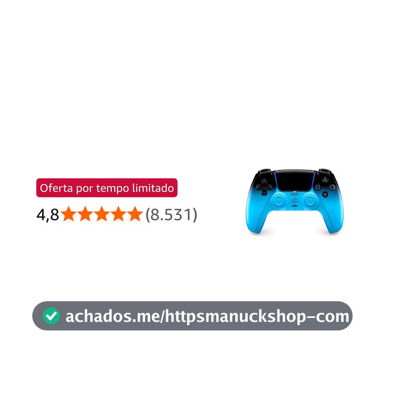 Controle sem fio PlayStation DualSense™ – Rhythm Blue