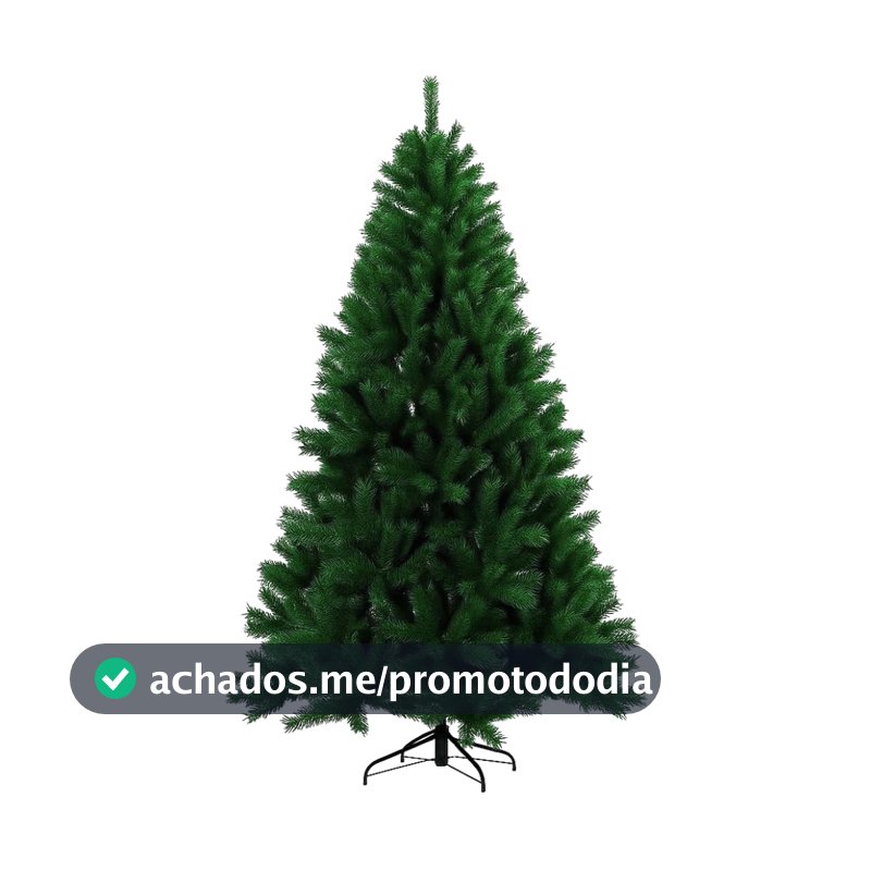 Árvore de Natal Luxo Super Premium Pinheiro 1,80 m — 800 Galhos, Cheia e Realista, Decoração para Casa com Estilo e Sofisticação