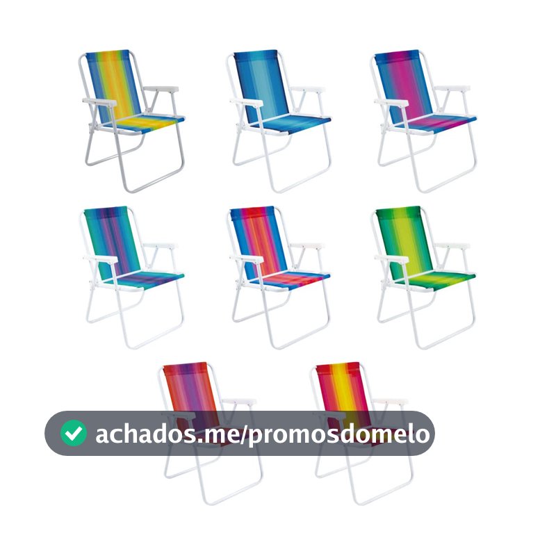 Mor - Cadeira Alta Aço Sortido