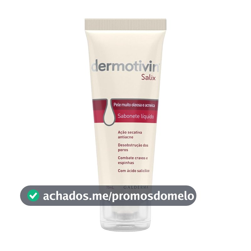 Dermotivin Salix Sabonete Liquido 70 Ml