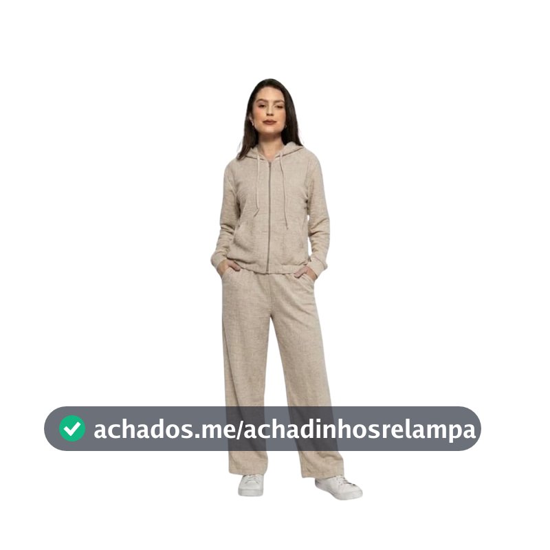 Conjunto Duna Jaqueta Com Capuz E Calça Feminina Hz Con-0027