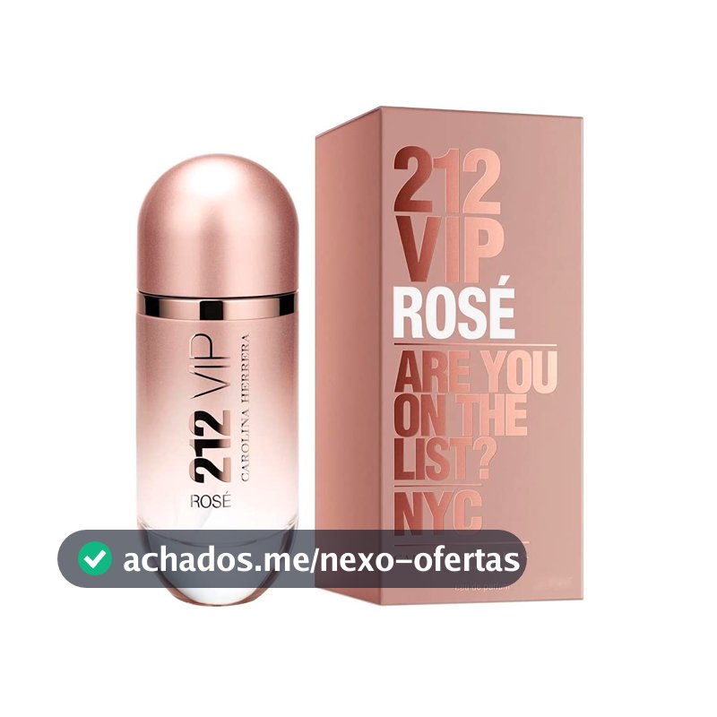 212 VIP Rosé Carolina Herrera - Perfume Feminino - Eau de Parfum - 125ml, Carolina Herrera
