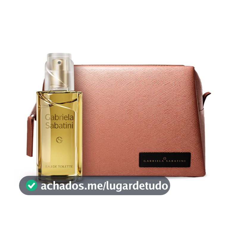 KIT GABRIELA SABATINI EDT 30ML GANHE NECESSAIRE