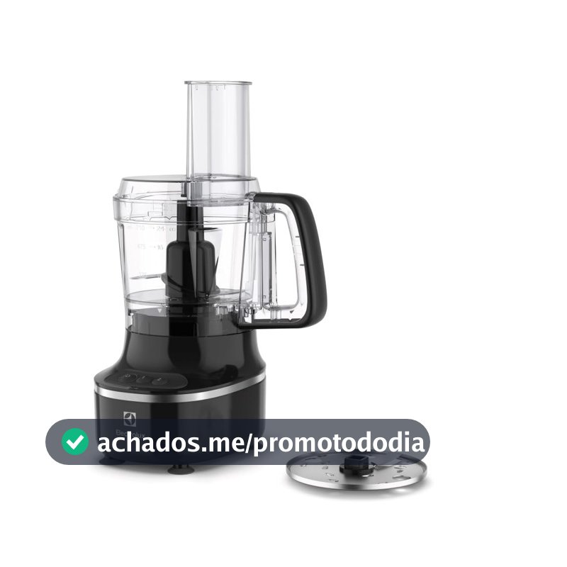 Processador de Alimentos 3 em 1 2 velocidades pulsar compacto 710 ML potencia 300W Electrolux EFP500 127V