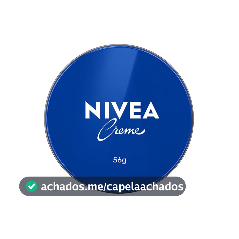 NIVEA Creme Hidratante Lata 56g, Hidratação Profunda 24h, Corporal, Uso Diário, Multibenefícios, Todas as Peles
