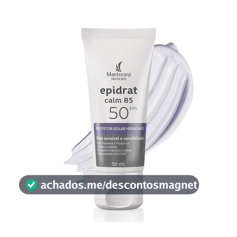 Protetor Solar Hidratante Epidrat Calm B5 FPS50 50ml