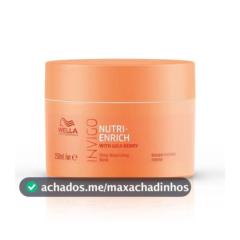 Máscara de Tratamento Invigo Nutri-Enrich Wella Professionals 150 ml