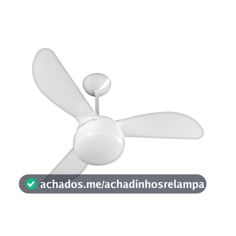 Ventisol Ventilador de Teto, Fênix 370, Branco, 127V