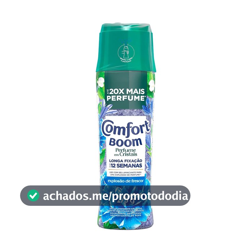 Comfort Boom Perfume em Cristais Explosão de Frescor 275G