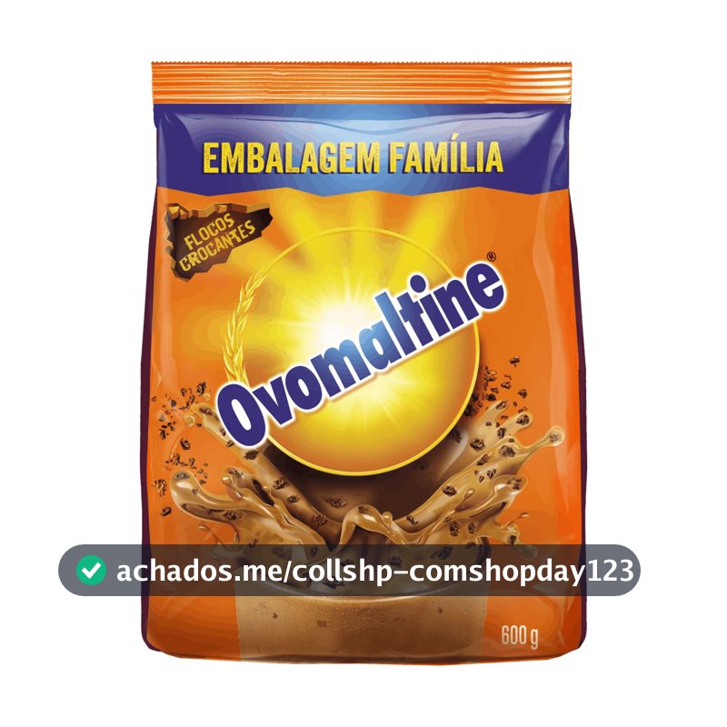AB Brasil Achocolatado Com Flocos Crocantes Ovomaltine 600G