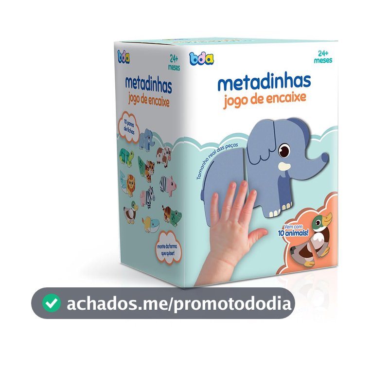 Toyster - Metadinhas - Jogo de encaixe - BDA