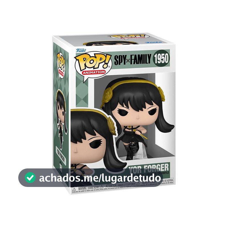 Funko Pop! Animation: Spy X Family - Yor Forger - Figura de vinil colecionável - ideia de presente - mercadoria oficial - brinquedos para crianças e adultos - Fãs de anime - boneco para colecionadores