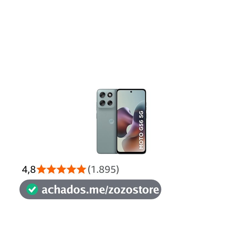 Smartphone Motorola Moto g56 5G - 256GB 8GB RAM+16GB Ram Boost e 50MP Sony Lytia 600 Camera Ultrarresistencia militar IP68 + IP69 - Cinza