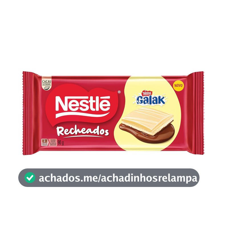 Tablete Recheado Nestlé Galak 90g