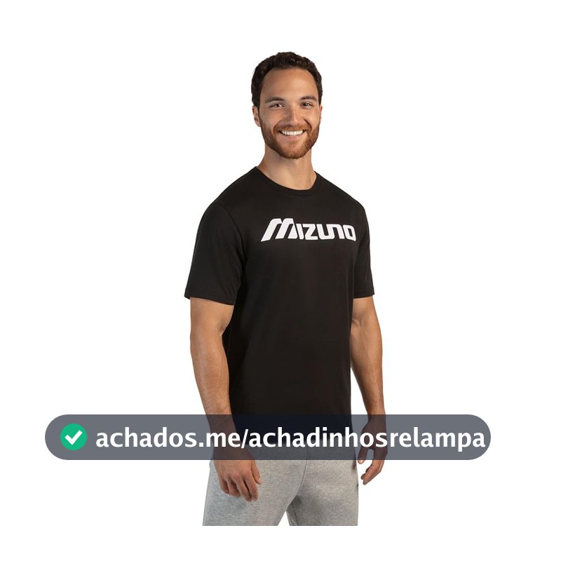 Camiseta Mizuno Big Logo Masculina