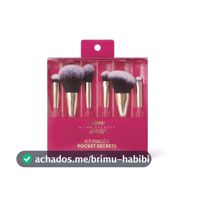 Eudora Niina Secrets Kit Minipincéis Pocket Secrets (6 itens)