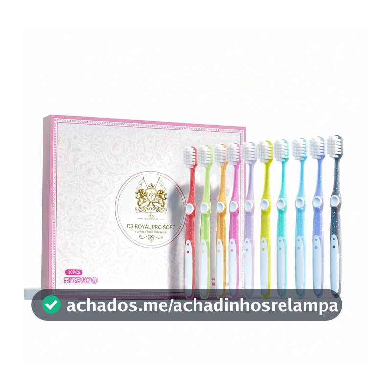 OralGos Escova de Dente Ultra Macia 10 Unidades