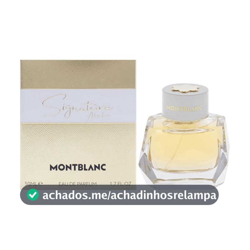 Signature Absolue Montblanc - Perfume Feminino - Eau de Parfum 50ml