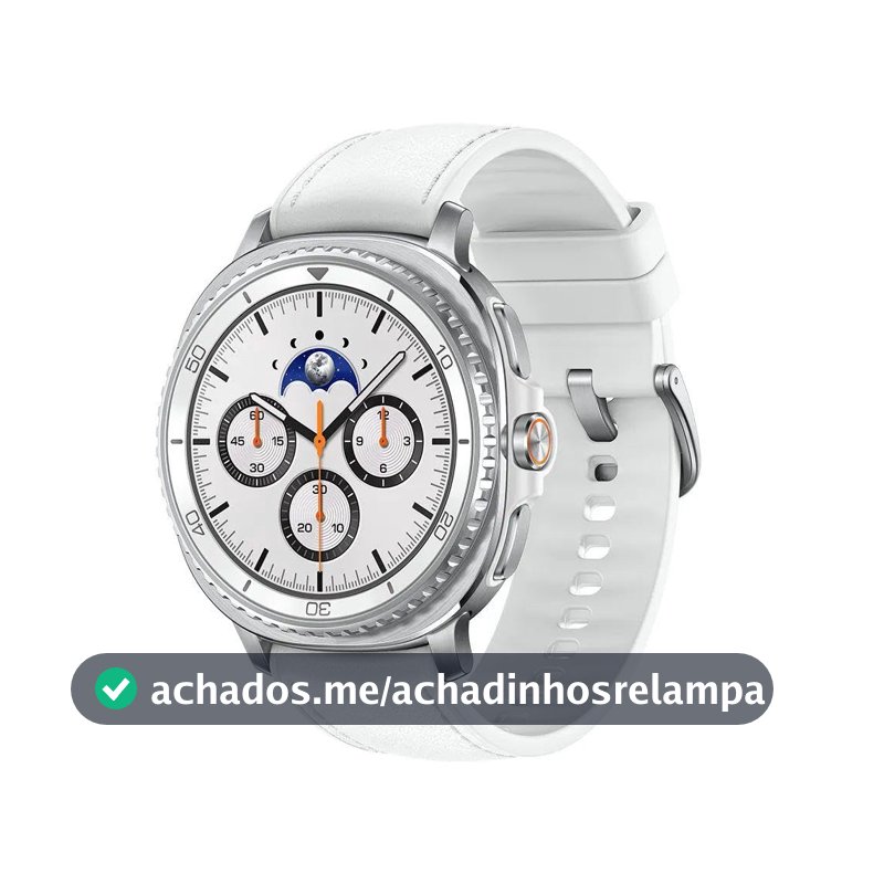 Samsung Galaxy Watch8 Classic Smartwatch 46mm LTE, Galaxy AI - Branco
