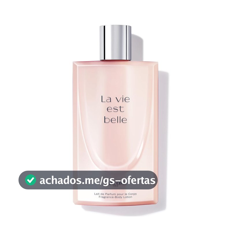 Lancôme, La Vie Est Belle, Loção Corporal, Para todos os tipos de pele, Lait Corps de Parfum, 200ml