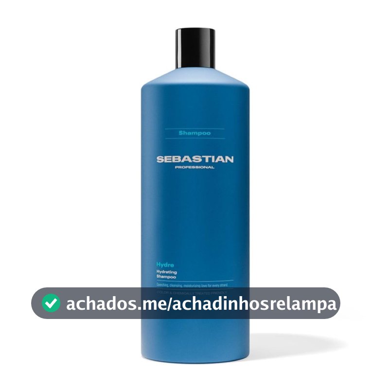 Sebastian Professional, Hydre, Shampoo de hidratação para cabelos ressecados e com frizz, 1L