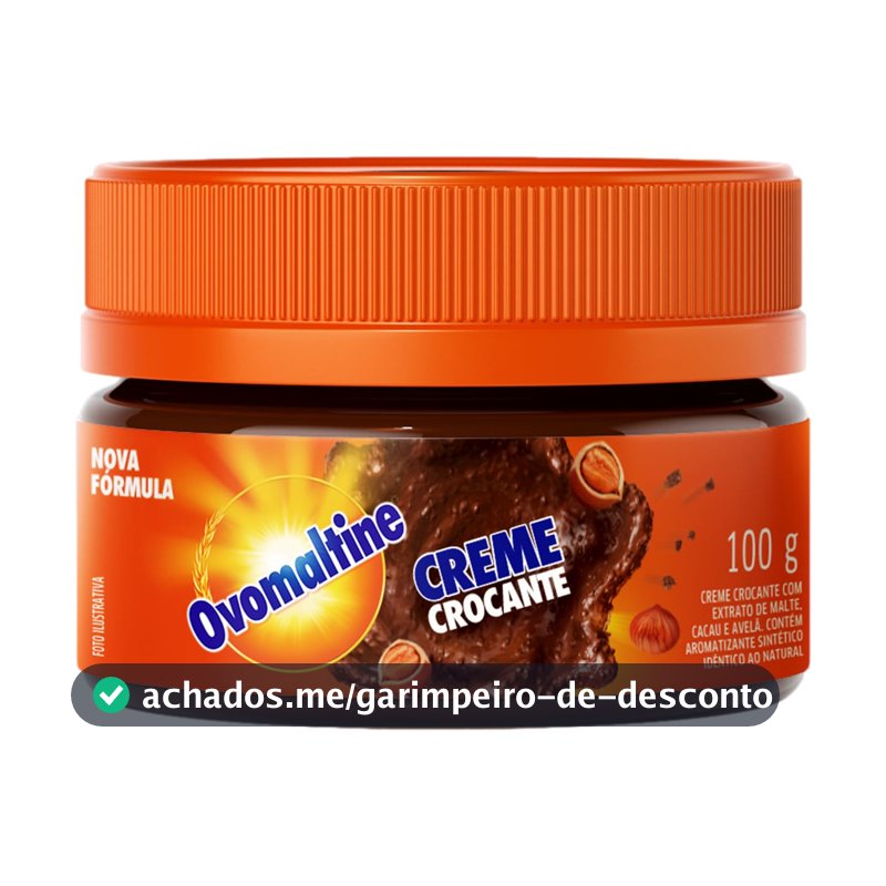 Ovomaltine Creme Crocante Pote 100g