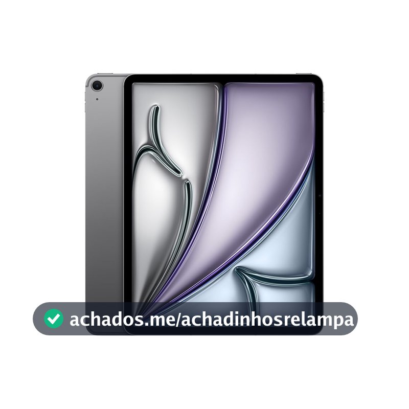 Apple 2025 iPad Air de 13 polegadas (Wi-Fi + Cellular, 256 GB) - Cinzento sideral (M3)