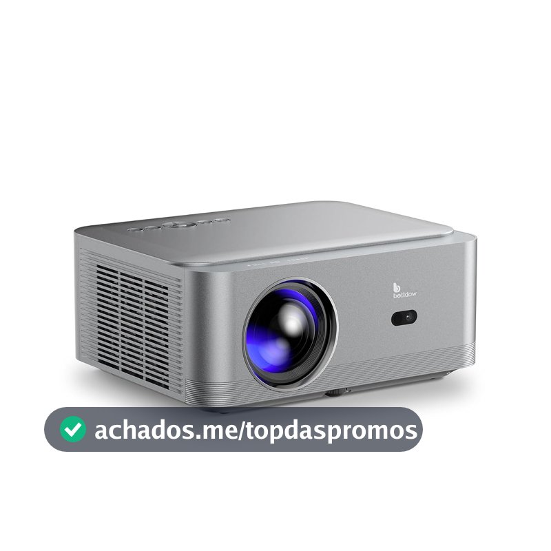 Bettdow Projetor 4k 8k 18000 Lumens [Netflix-Licensed] Hd 1080p nativo, Smart Projetores Retroprojetor Portatil 500 ANSI WiFi 6 BT 5 HDMI2.1, Auto Correção Trapezoidal, Foco Eletronico AC1082