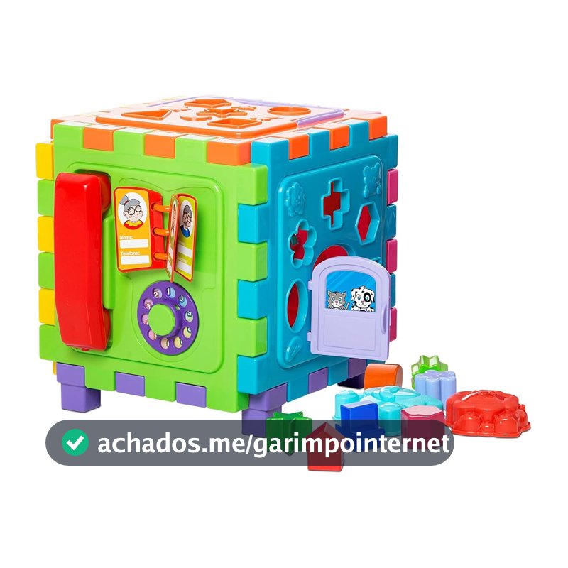 Cubo Didático Grande - Mercotoys