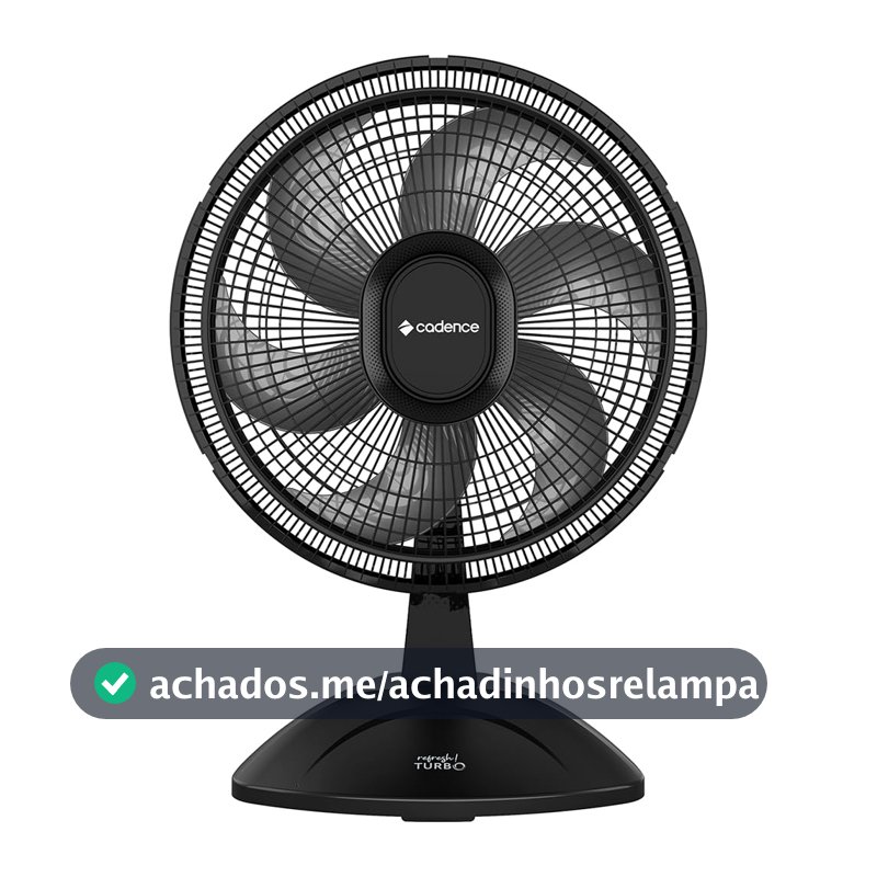 Cadence Ventilador Refresh Turbo VTR410 110V