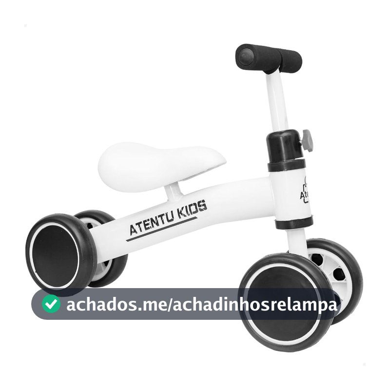 Bicicleta‎‎ Andador‎‎ Tico-Tico‎‎ De‎‎ Equilíbrio‎‎ Sem‎‎ Pedal‎‎ Infantil‎‎ 4‎‎‎ Rodas