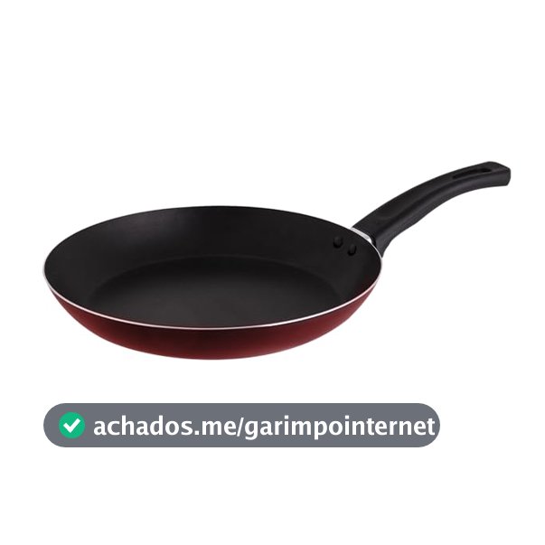 Mr. Cook Frigideira Francesa N18 Vermelha Antiaderente em Alumínio