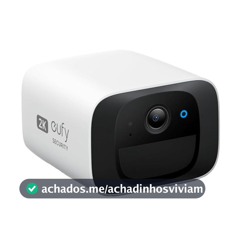 eufy SoloCam C210 por Anker, Câmera De Segurança 2K, Wi-Fi, 2K, IA