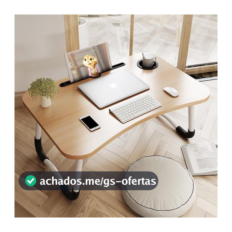 Mesa Portátil Para Notebook Suporte Cama Sofá MA, Cor Aleatório