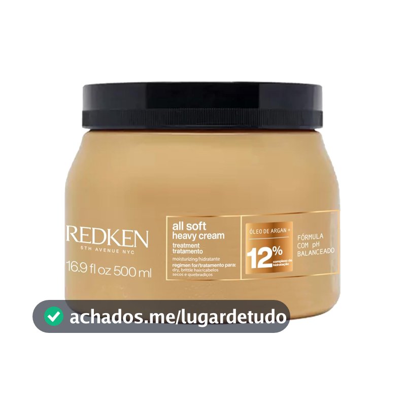 Redken Máscara de Tratamento All Soft Heavy Cream