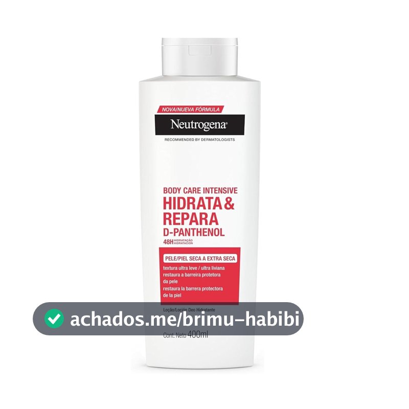 Hidratante Corporal Neutrogena Body Care Hidrata&Repara, 400ml
