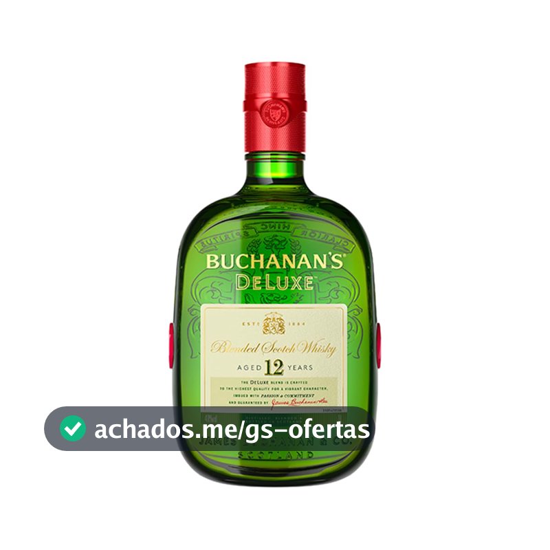 Whisky Buchanan's Deluxe 12 Anos 1L