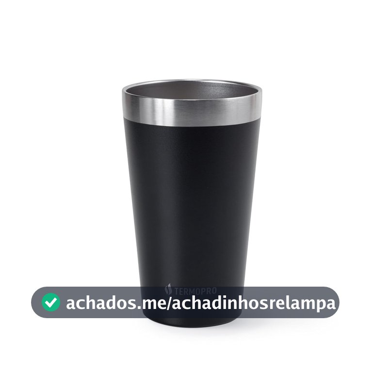 TERMOPRO Copo Térmico para Cerveja 473ml Preto