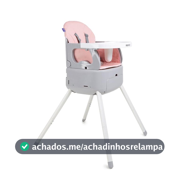 Cadeira de Refeição Cosco Kids, Frutty, Rosa