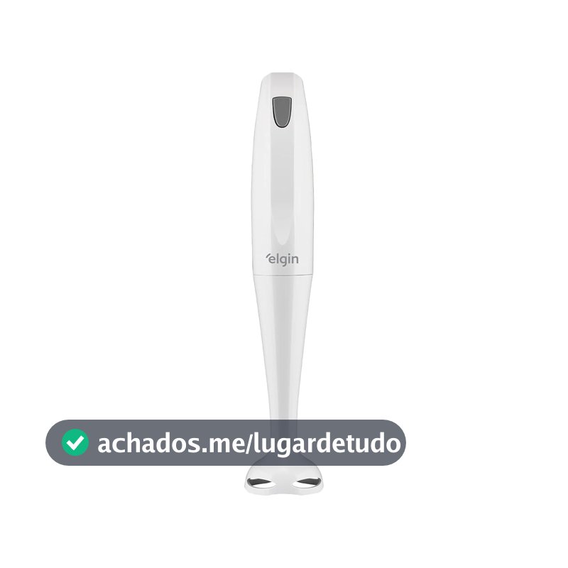 Mixer de Mão 200W Elgin Compacto e Leve, ergonômico e fácil de limpar Branco 110v