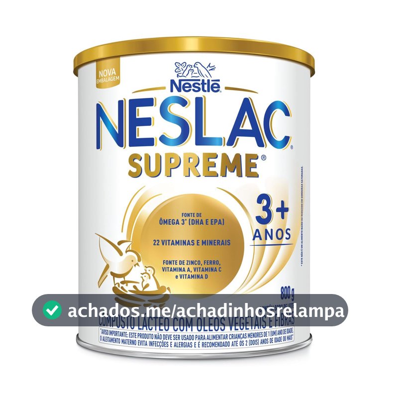 Neslac Composto Lácteo Supreme 800G