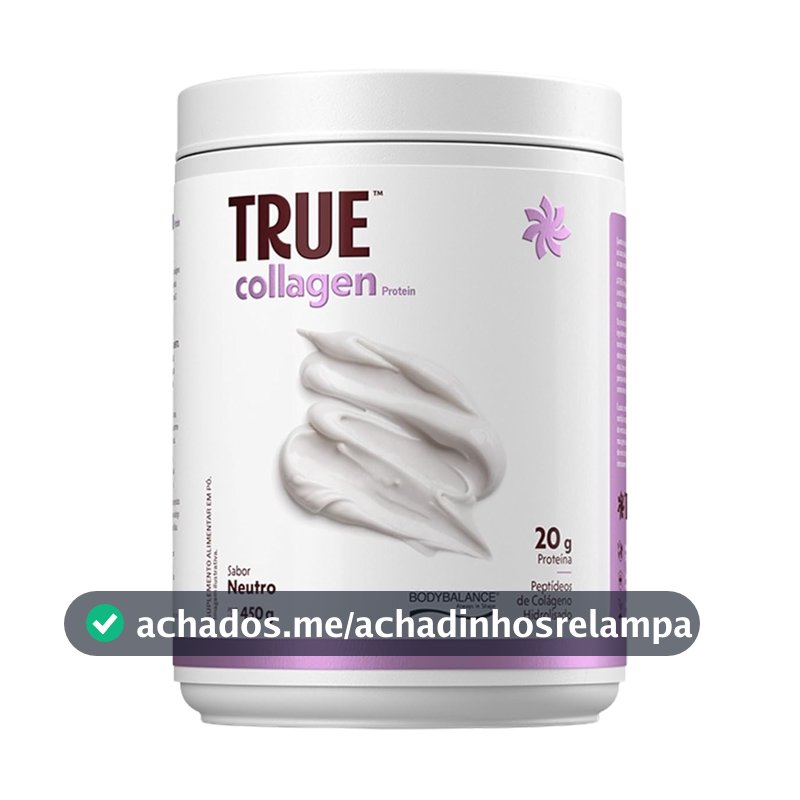 Proteína em Pó com Colágeno Hidrolisado True Source, Neutro, 450g