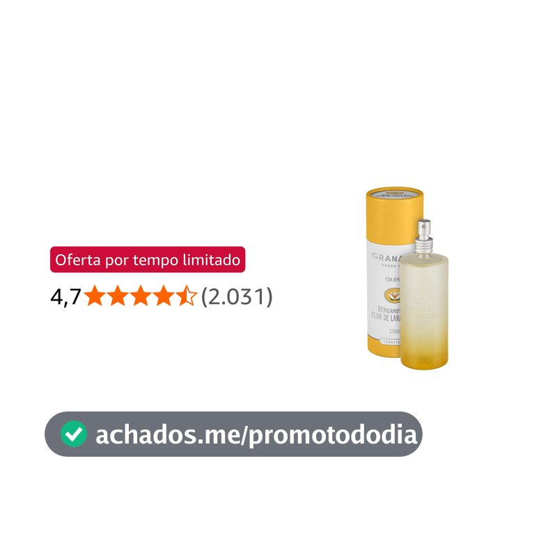 Granado Colônia Terrapeutics, Bergamota E Flor De Laranjeira, 230ml