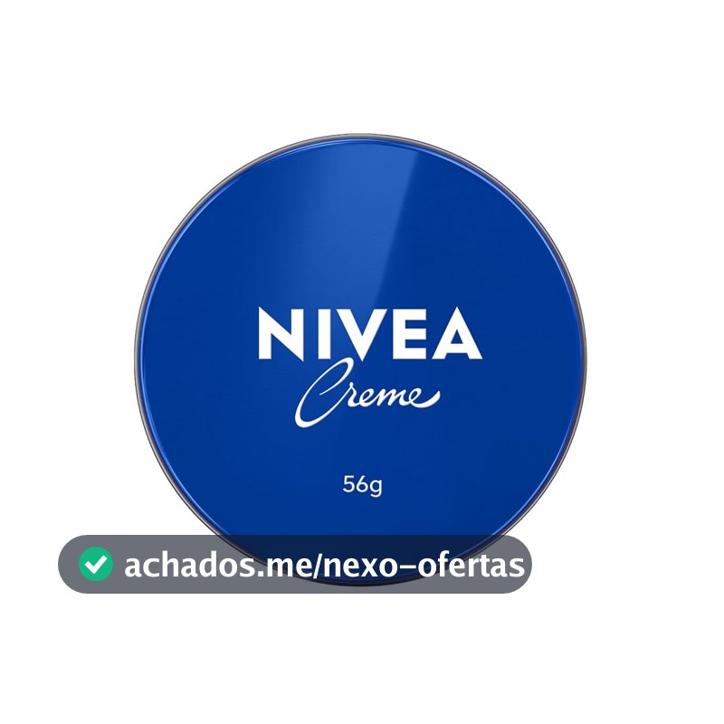 NIVEA Creme Hidratante Lata 56g, Hidratação Profunda 24h, Corporal, Uso Diário, Multibenefícios, Todas as Peles