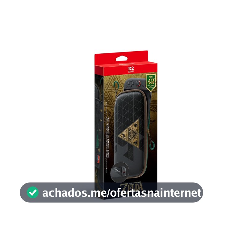 Nintendo Switch 2 Case - The Legend of Zelda – 40th Anniversary Edition