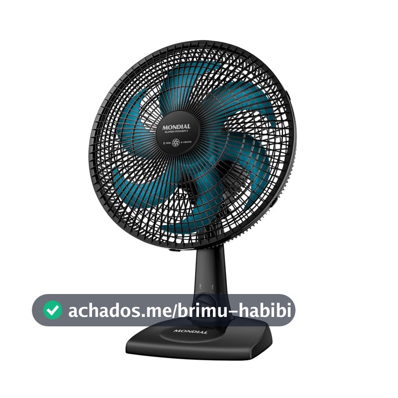 NVSP-30-AP2 - Ventilador de Mesa 30cm Super Power II 220V - Mondial